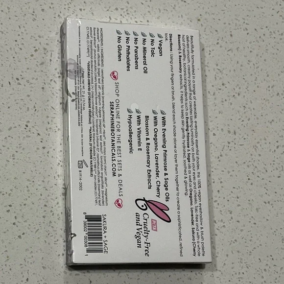 BRAND NEW Sakura + Sage - Vegan Eyeshadow & Blush Palette - Picture 7 of 7